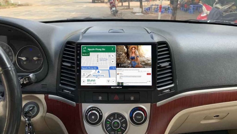 Màn hình DVD Android Hyundai Santafe 2006 - 2011 | Gotech GT8 